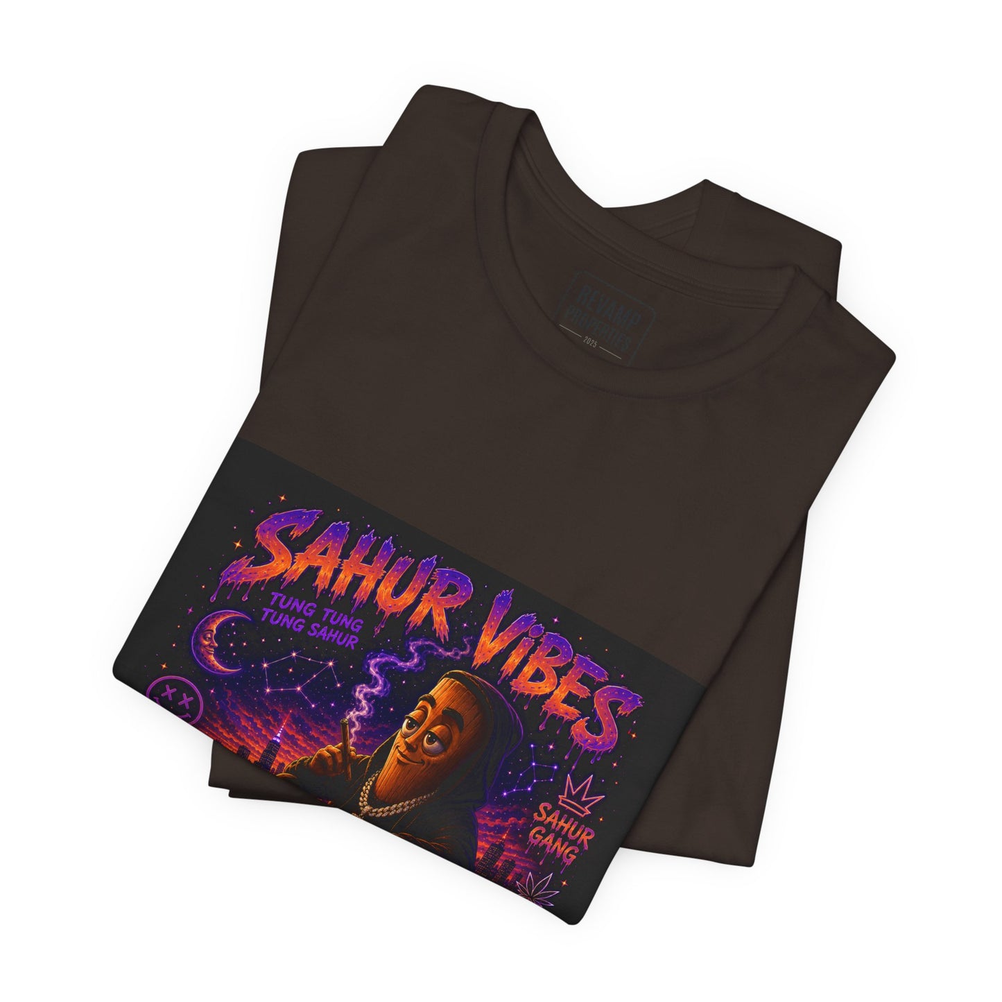 Tung Tung Tung Sahur SOLO Night Smoke DOLO Tee — Urban Chill Cartoon Design