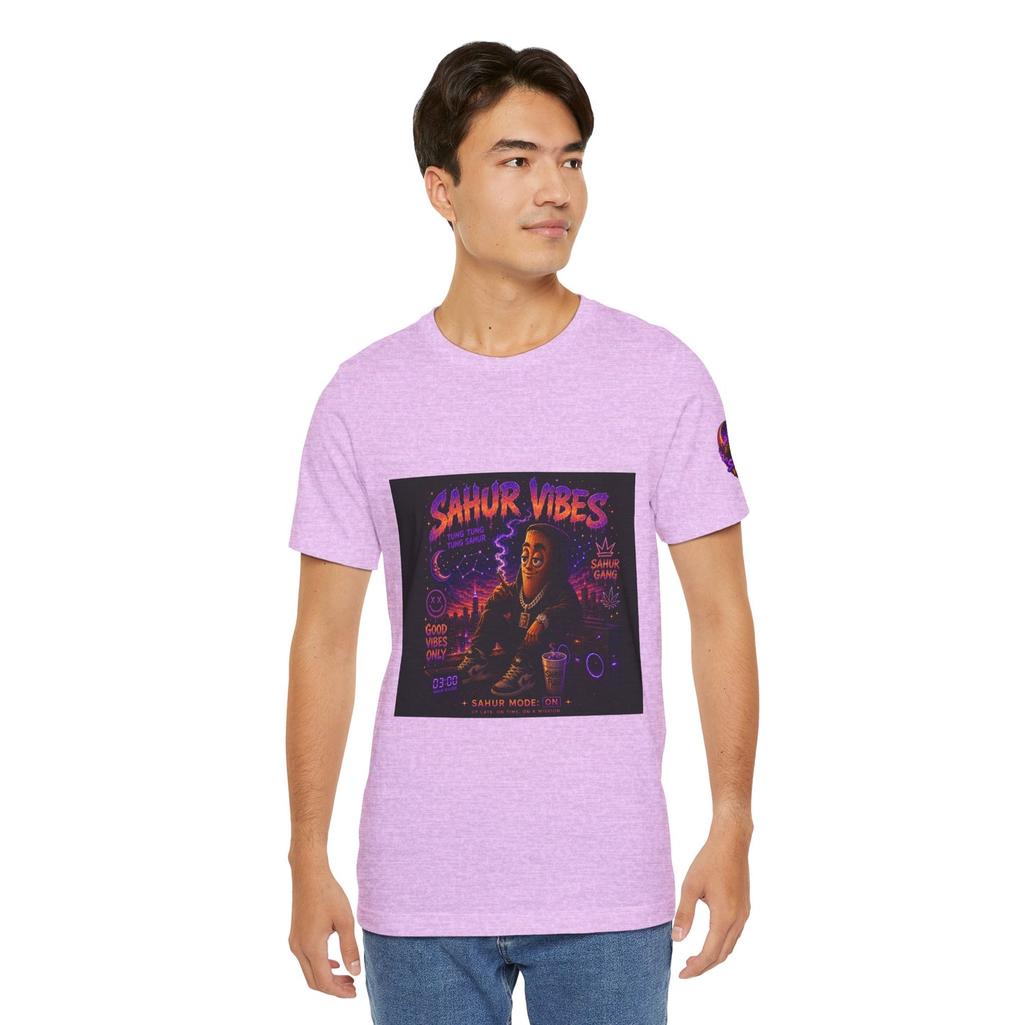Tung Tung Tung Sahur SOLO Night Smoke DOLO Tee — Urban Chill Cartoon Design