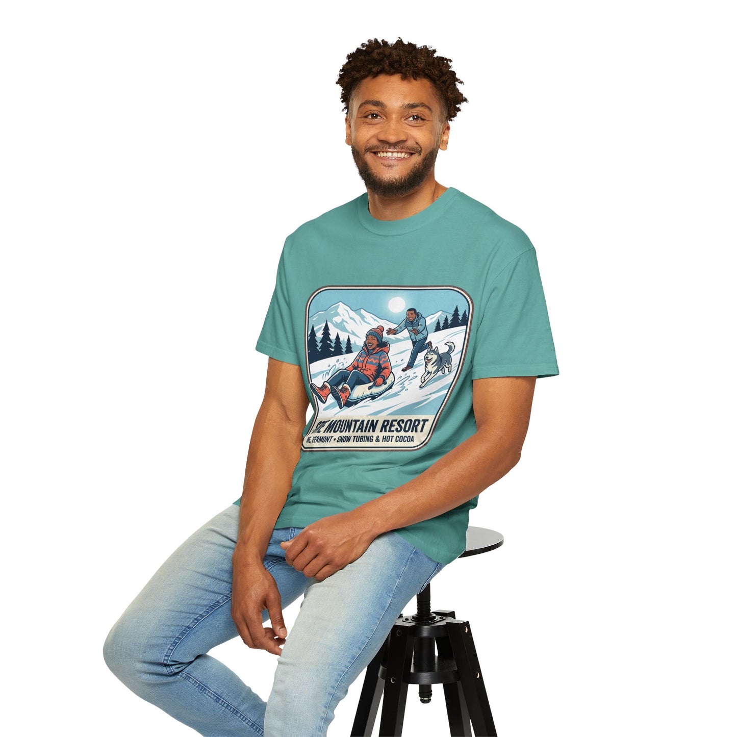 Stowe Mountain Resort Snow Tubing T-Shirt
