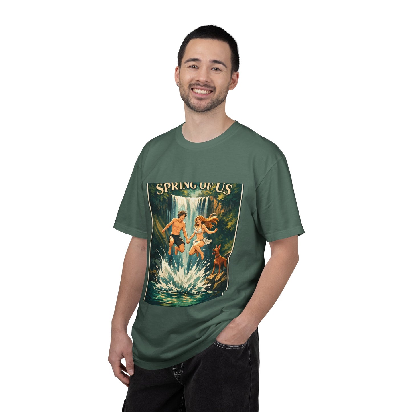 Vintage 'Spring of Us' Waterfall Graphic T-Shirt
