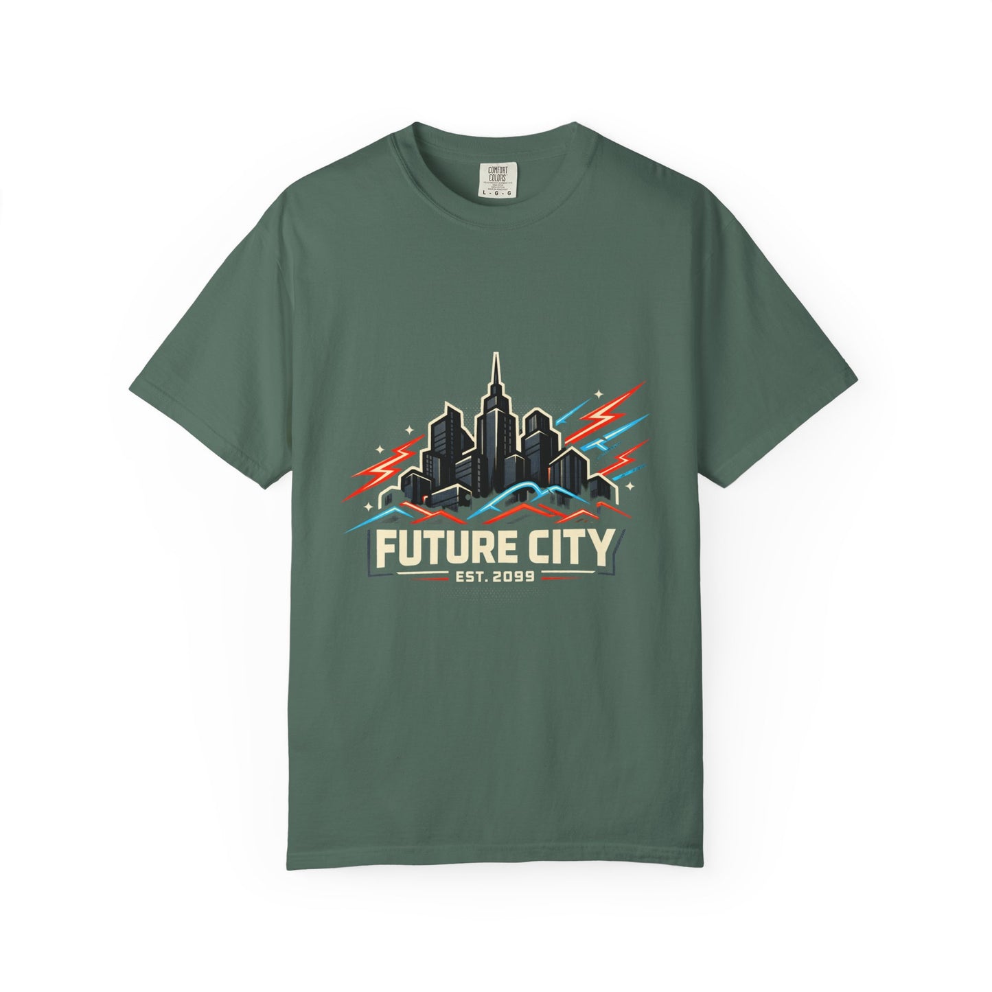 Future City T-Shirt — Retro Skyline Graphic Tee