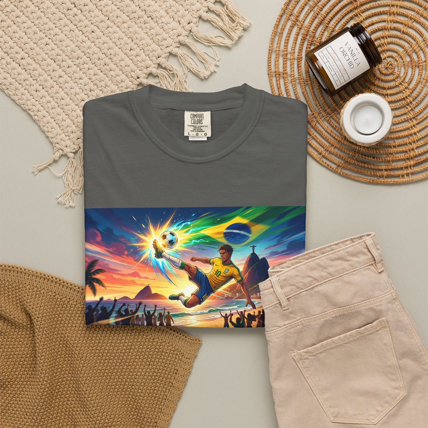Brazil — Energy + Football Graphic T-Shirt