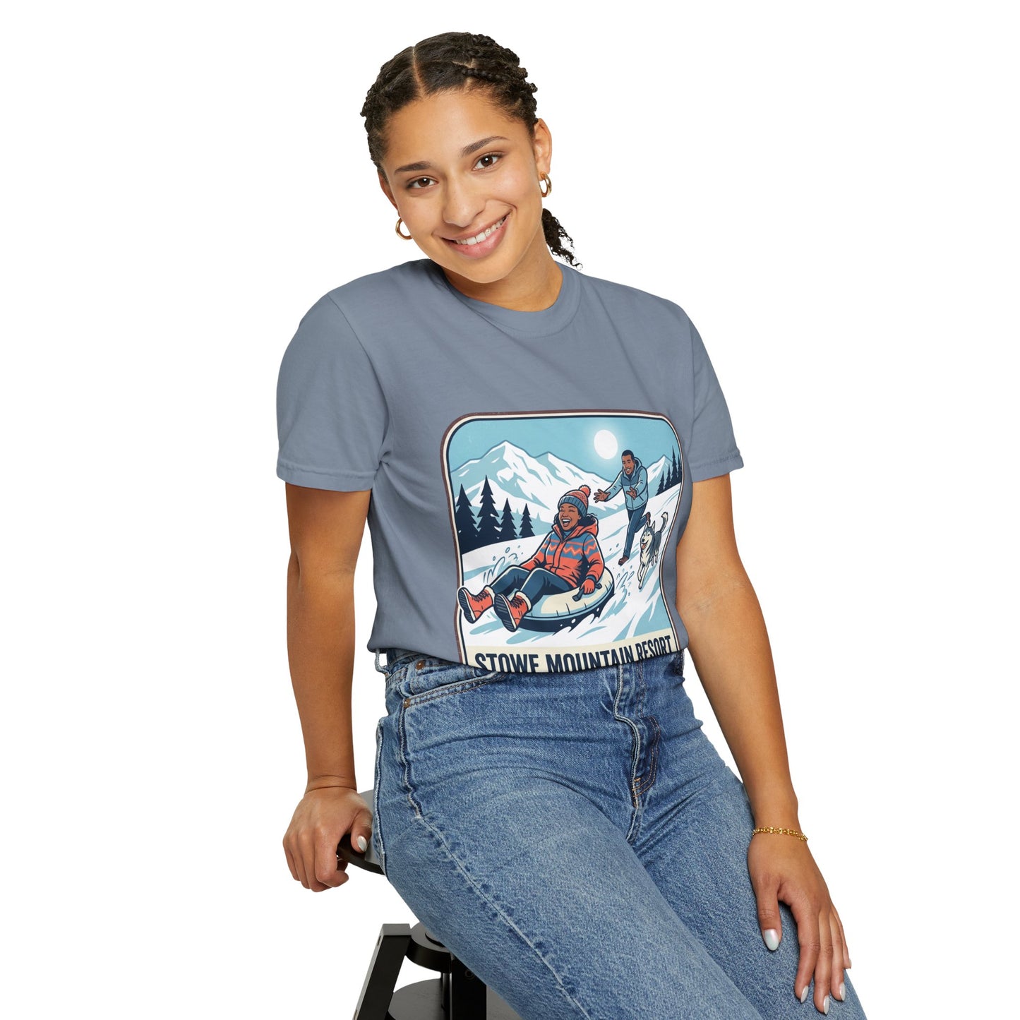Stowe Mountain Resort Snow Tubing T-Shirt