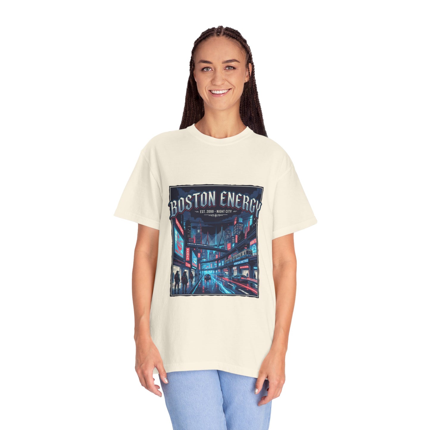 Boston Energy Graphic T-Shirt — Neon City Streetwear