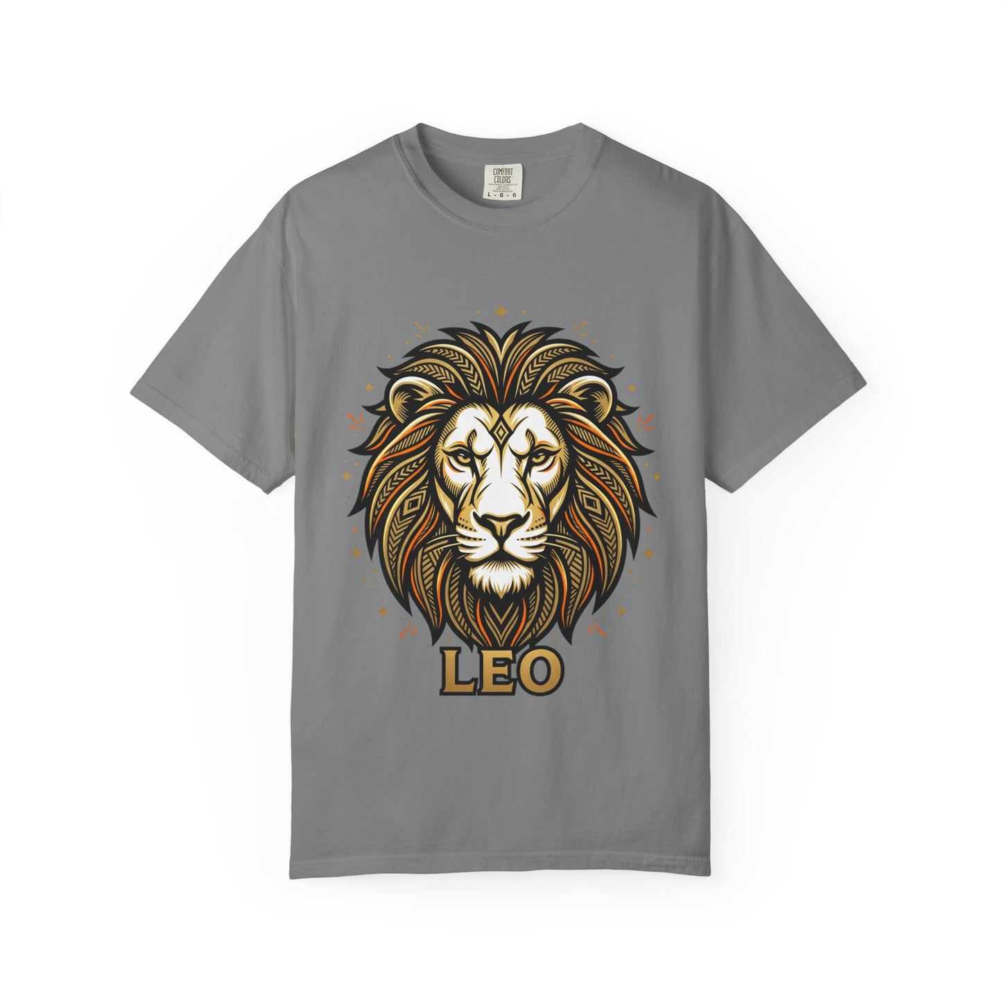 Leo Zodiac Lion T-Shirt — Bold Astrology Graphic Tee