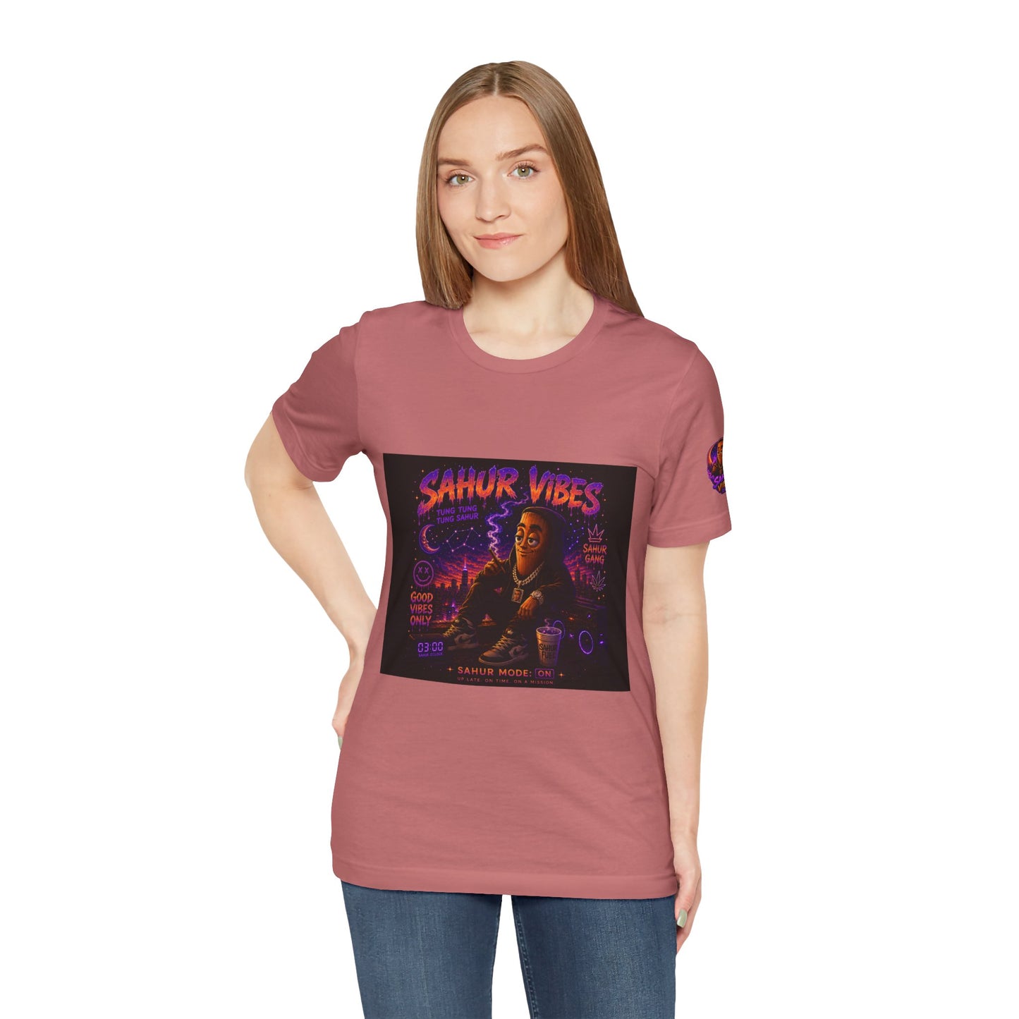 Tung Tung Tung Sahur SOLO Night Smoke DOLO Tee — Urban Chill Cartoon Design
