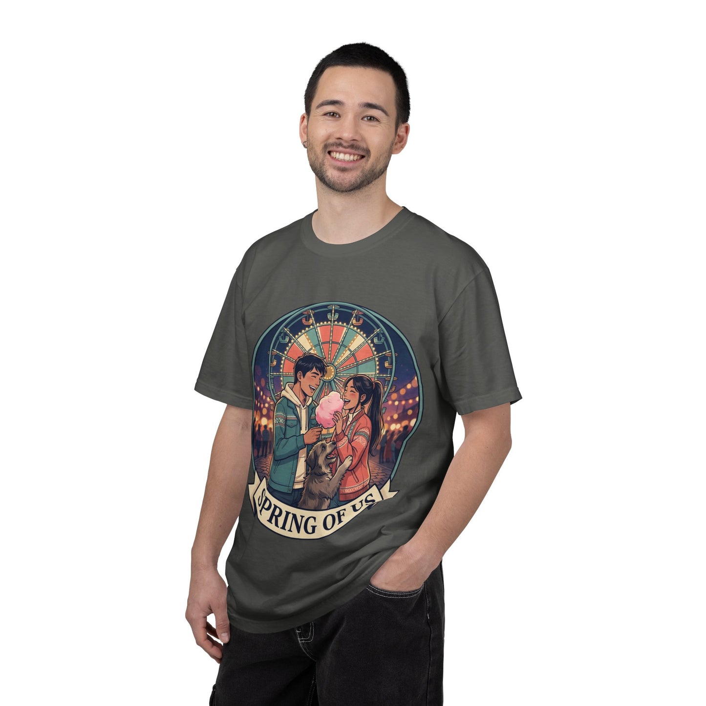 Spring of Us T-Shirt — Romantic Carnival Graphic Tee