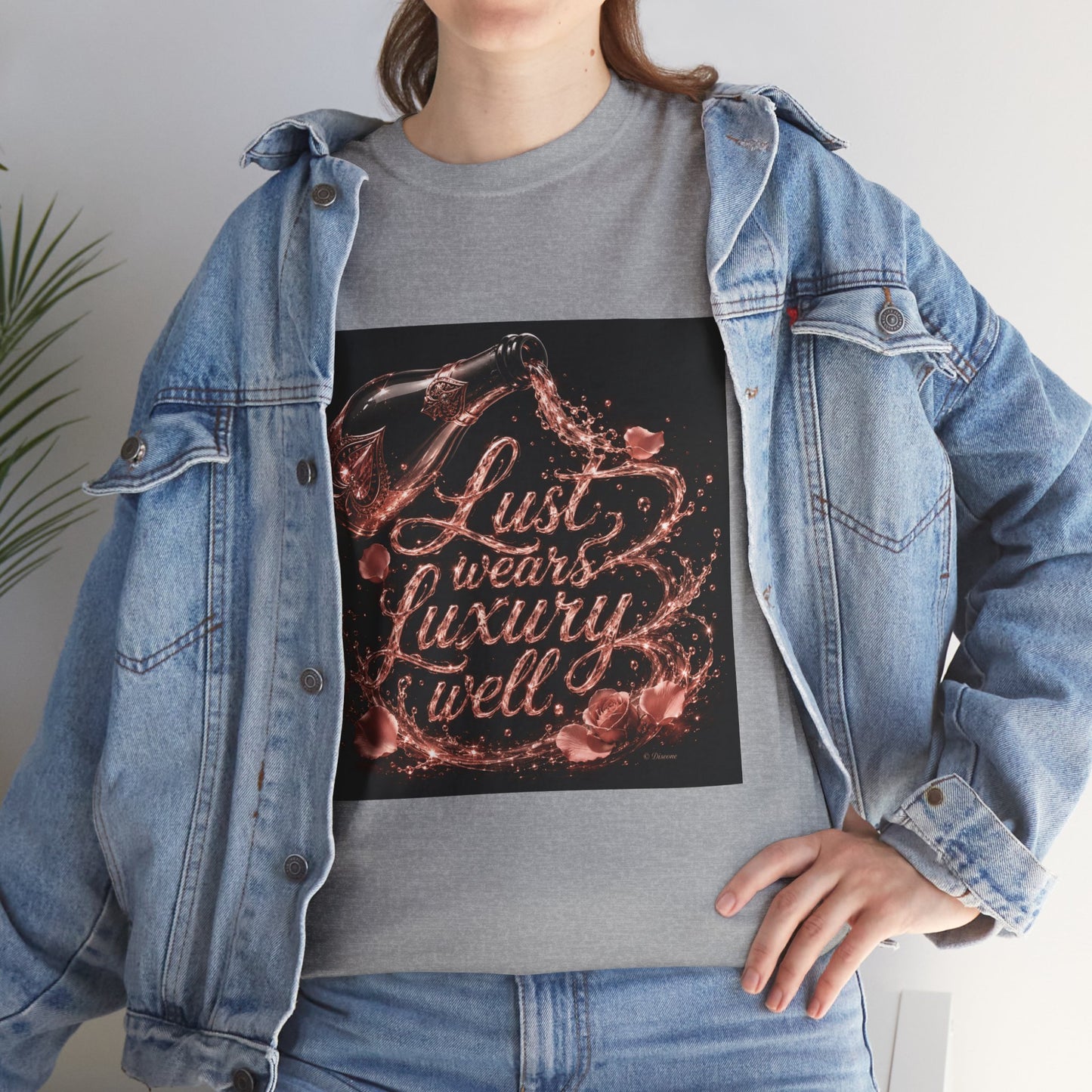 Lust Treats Luxury Well T-Shirt – Vintage Script Graphic Tee