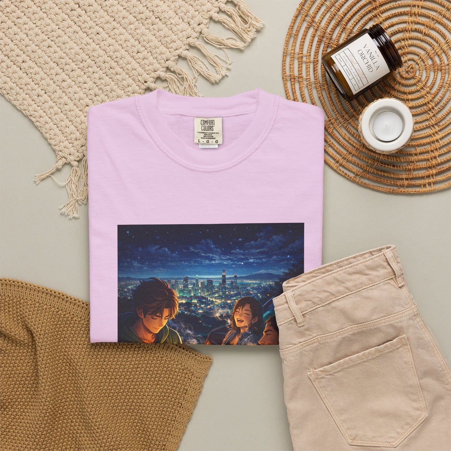 ROAD TRIP SMOKE SESSION-Unisex Garment-Dyed T-shirt
