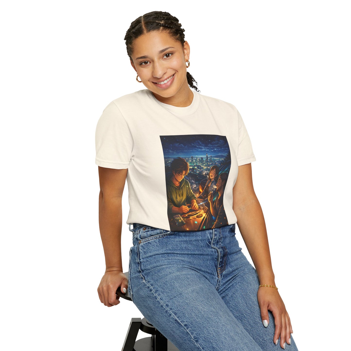 ROAD TRIP SMOKE SESSION-Unisex Garment-Dyed T-shirt