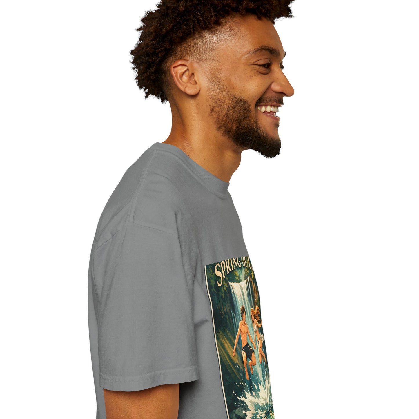 Vintage 'Spring of Us' Waterfall Graphic T-Shirt