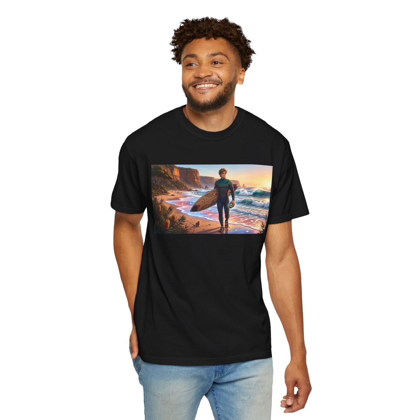 Surfer at Sunset T-Shirt