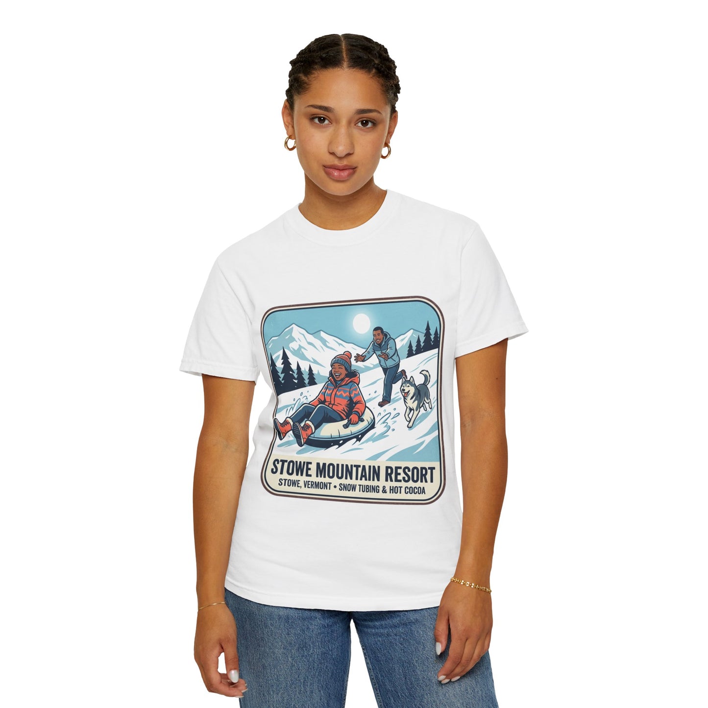 Stowe Mountain Resort Snow Tubing T-Shirt