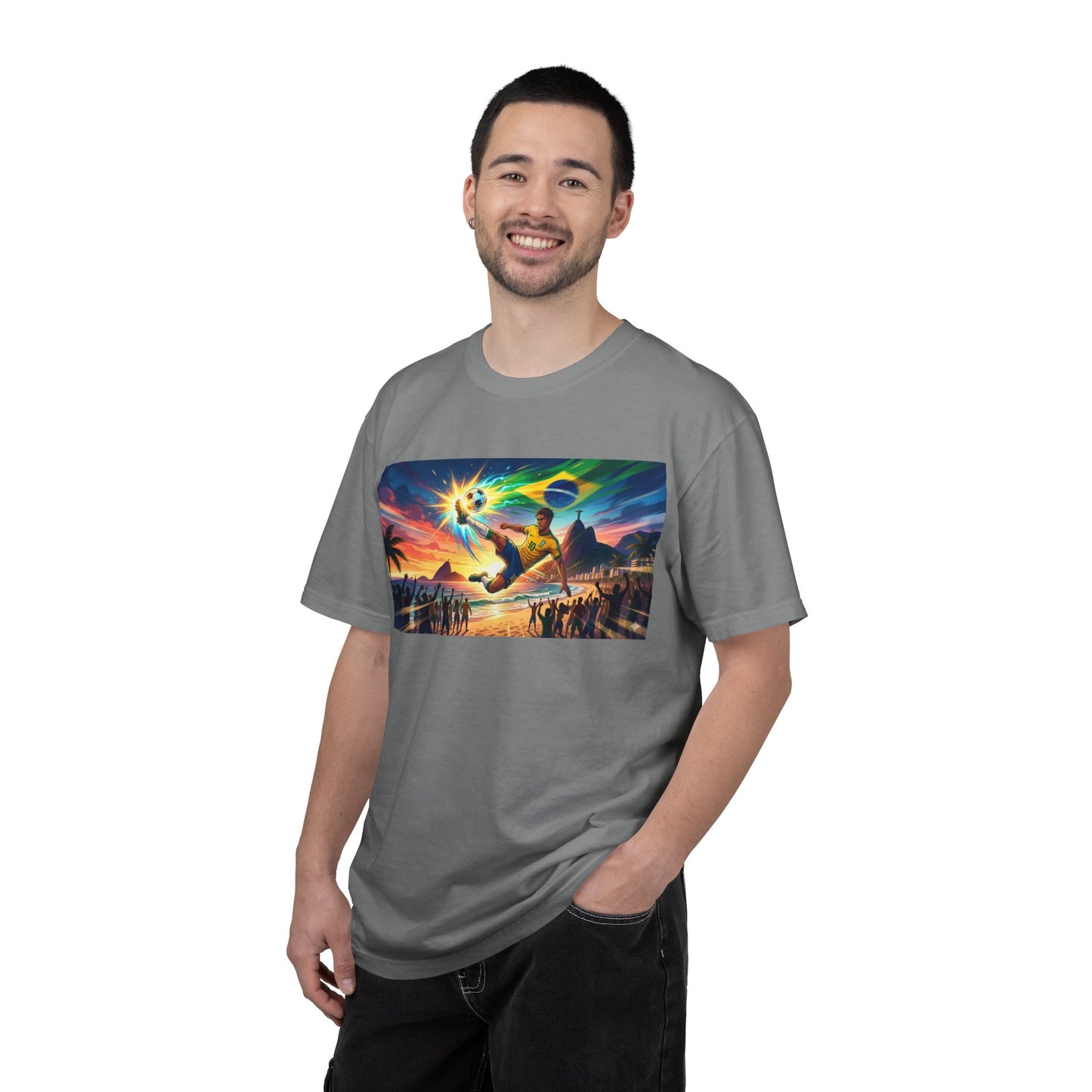 Brazil — Energy + Football Graphic T-Shirt