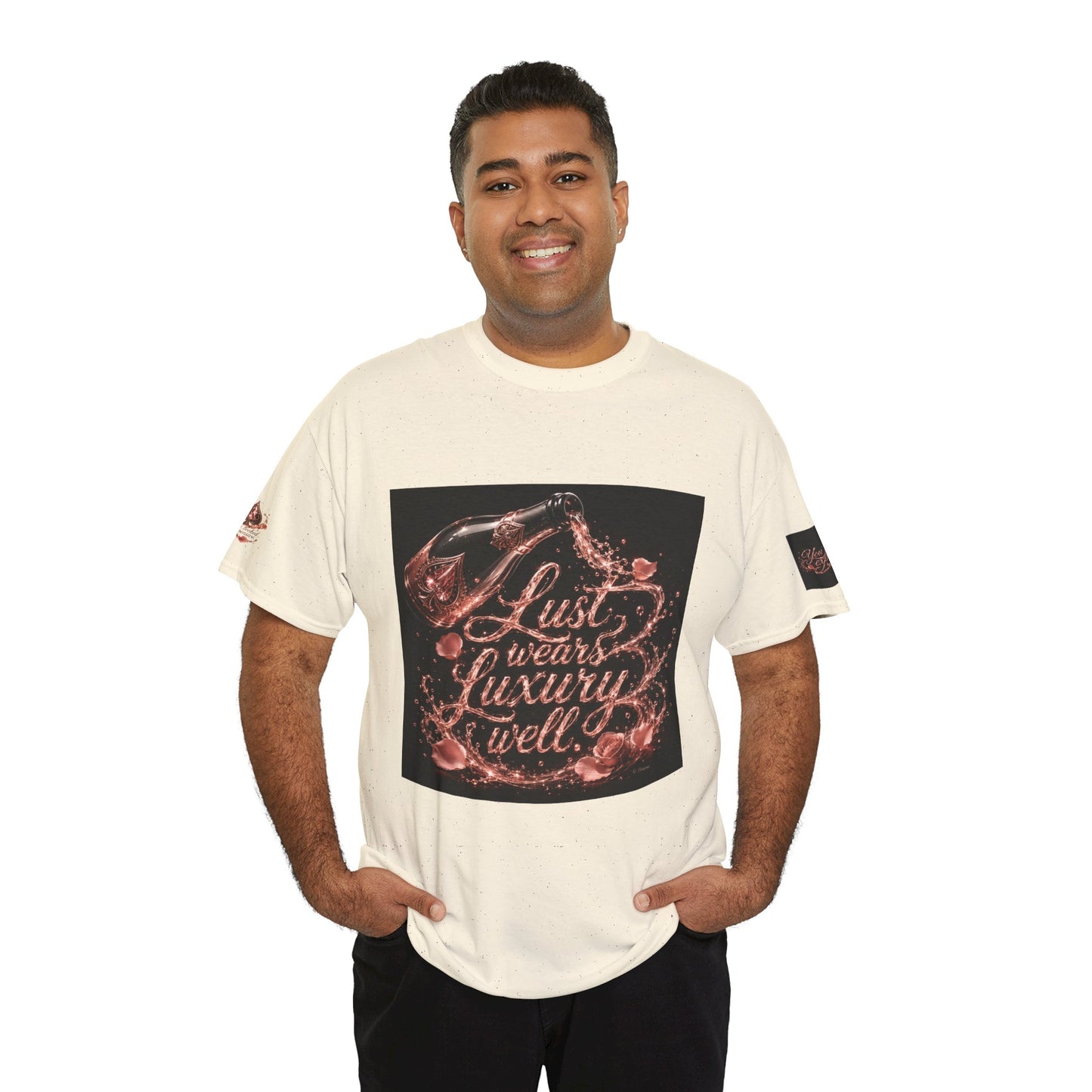 Lust Treats Luxury Well T-Shirt – Vintage Script Graphic Tee