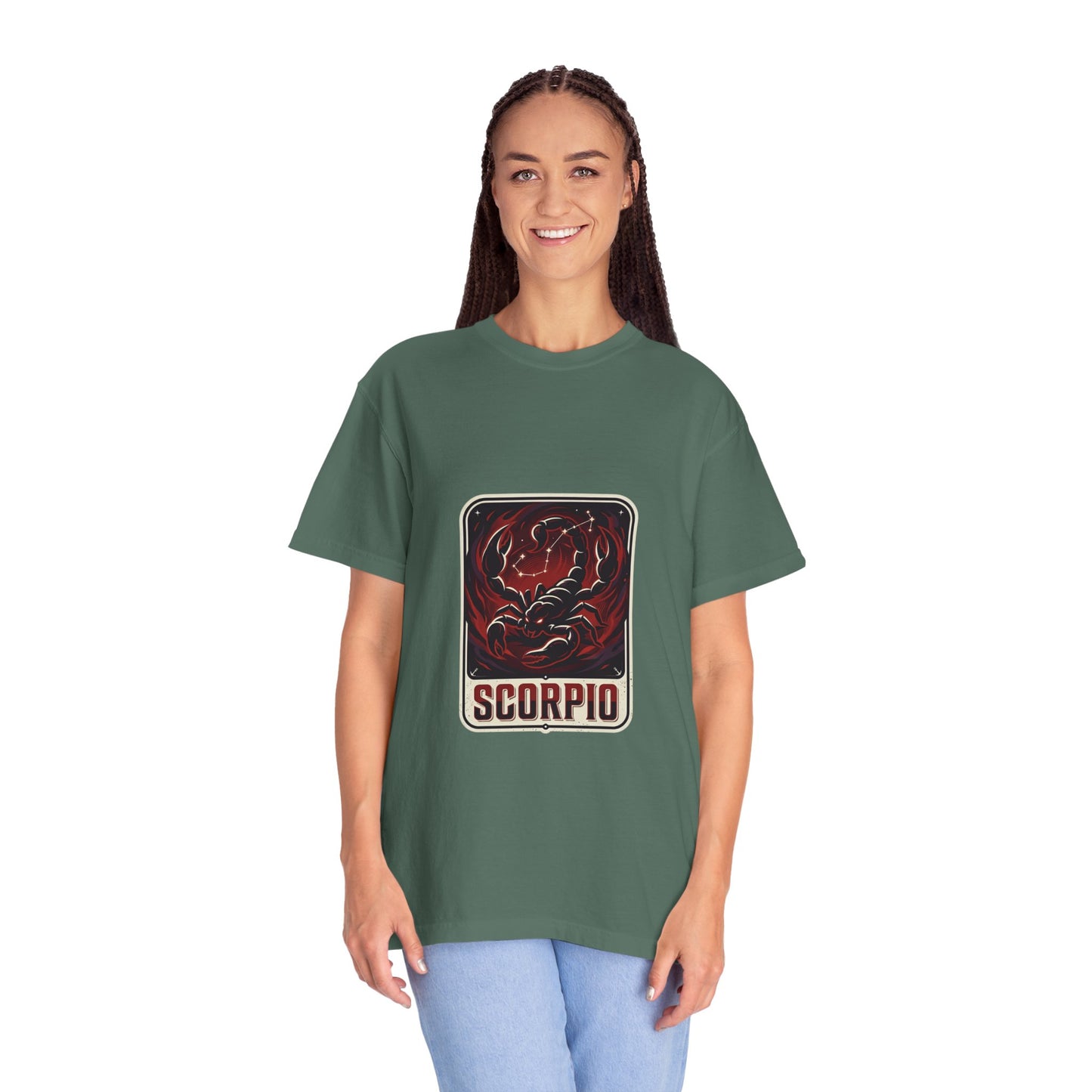 Scorpio Zodiac T-Shirt — Bold Red Scorpion Astrological Tee