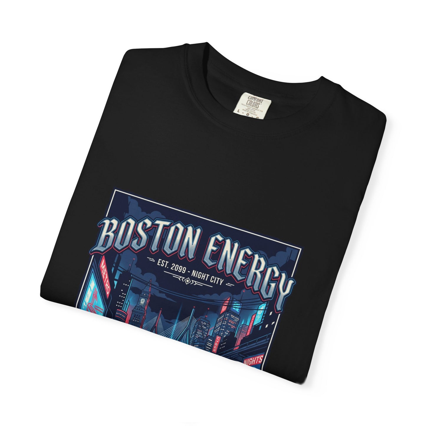 Boston Energy Graphic T-Shirt — Neon City Streetwear