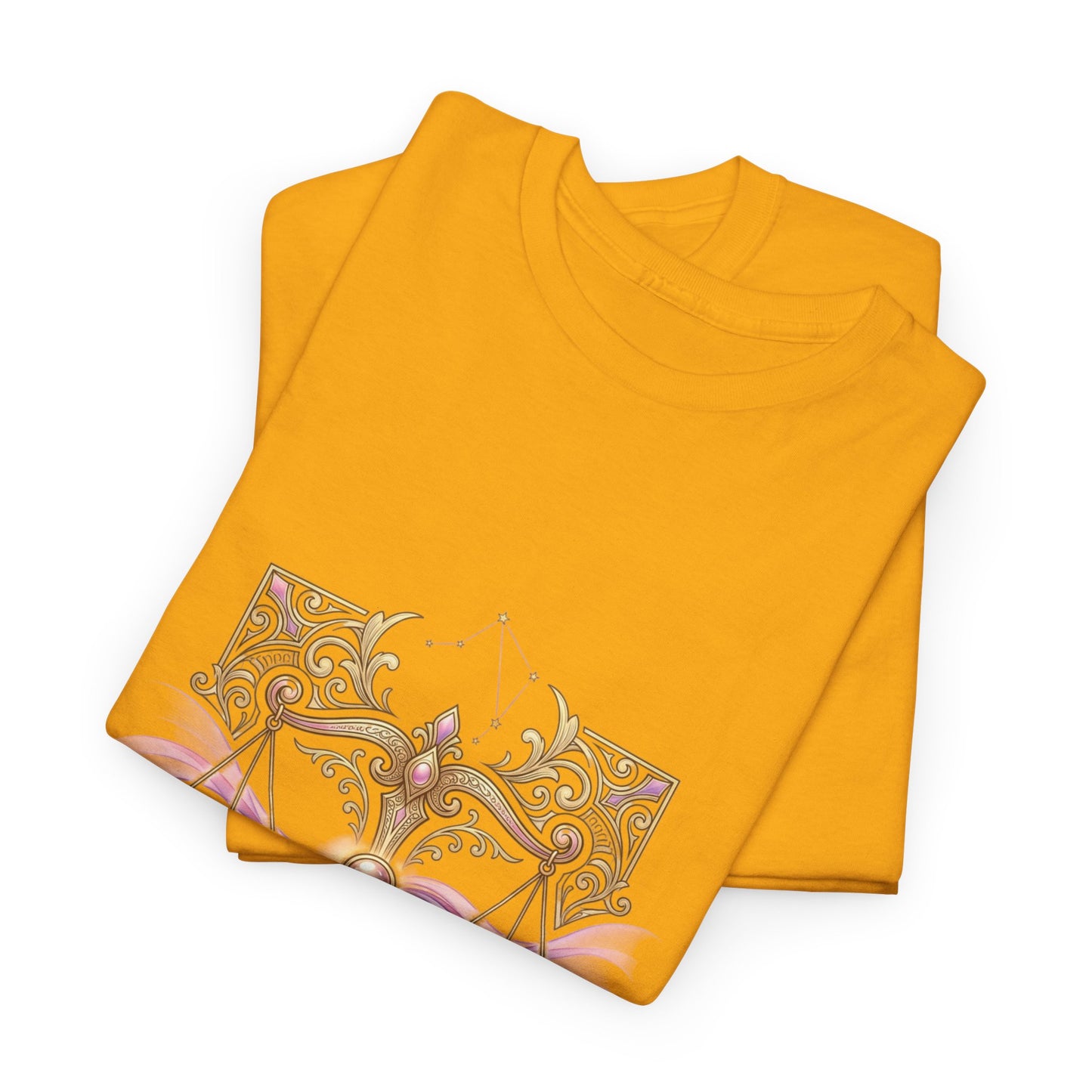 Libra Scales T‑Shirt — Zodiac Balance Is Power Tee