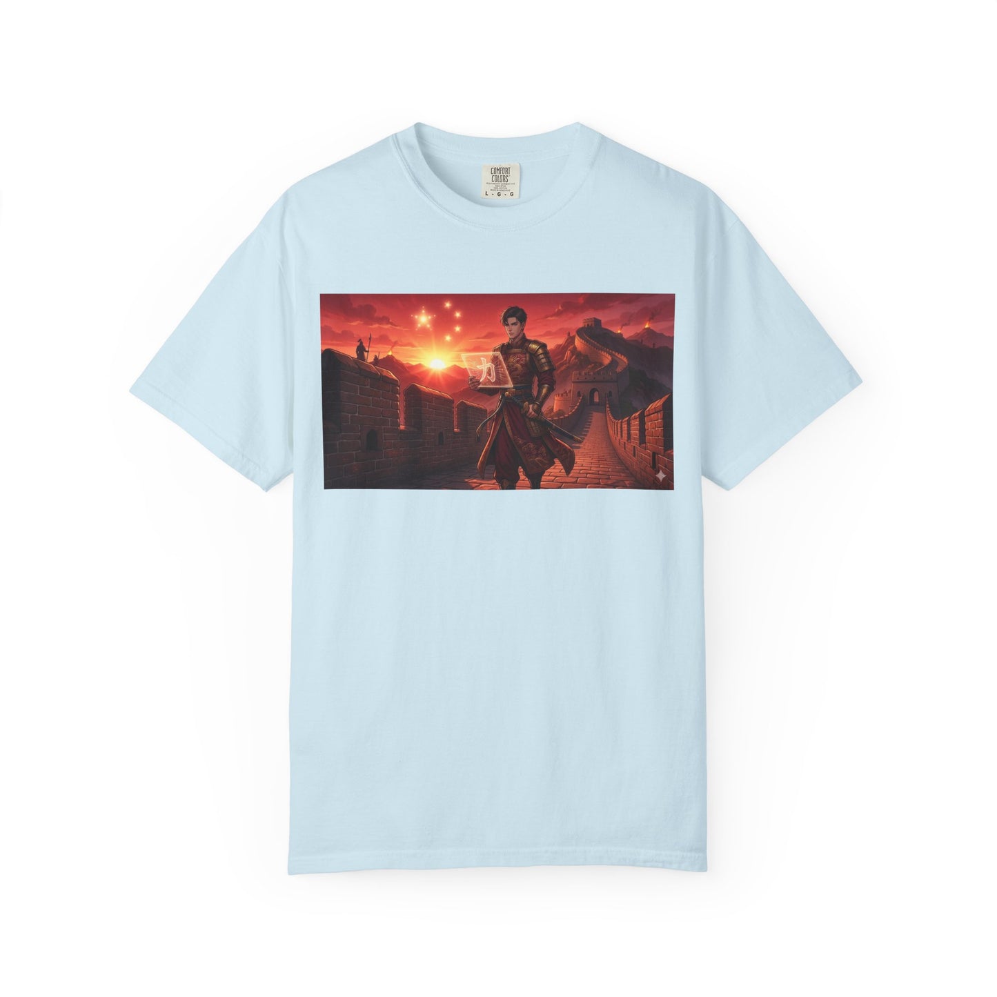 Scout Regiment Sunset T-Shirt — Anime Military Wall Scene