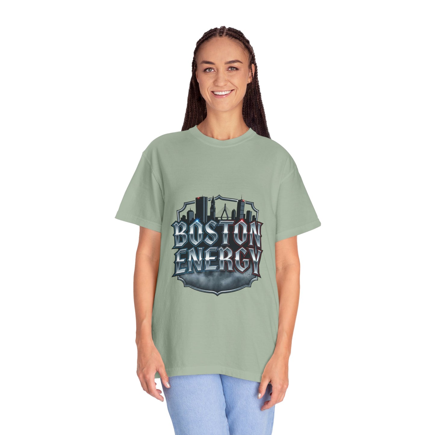 Boston Energy T-Shirt — City Skyline Graphic Tee