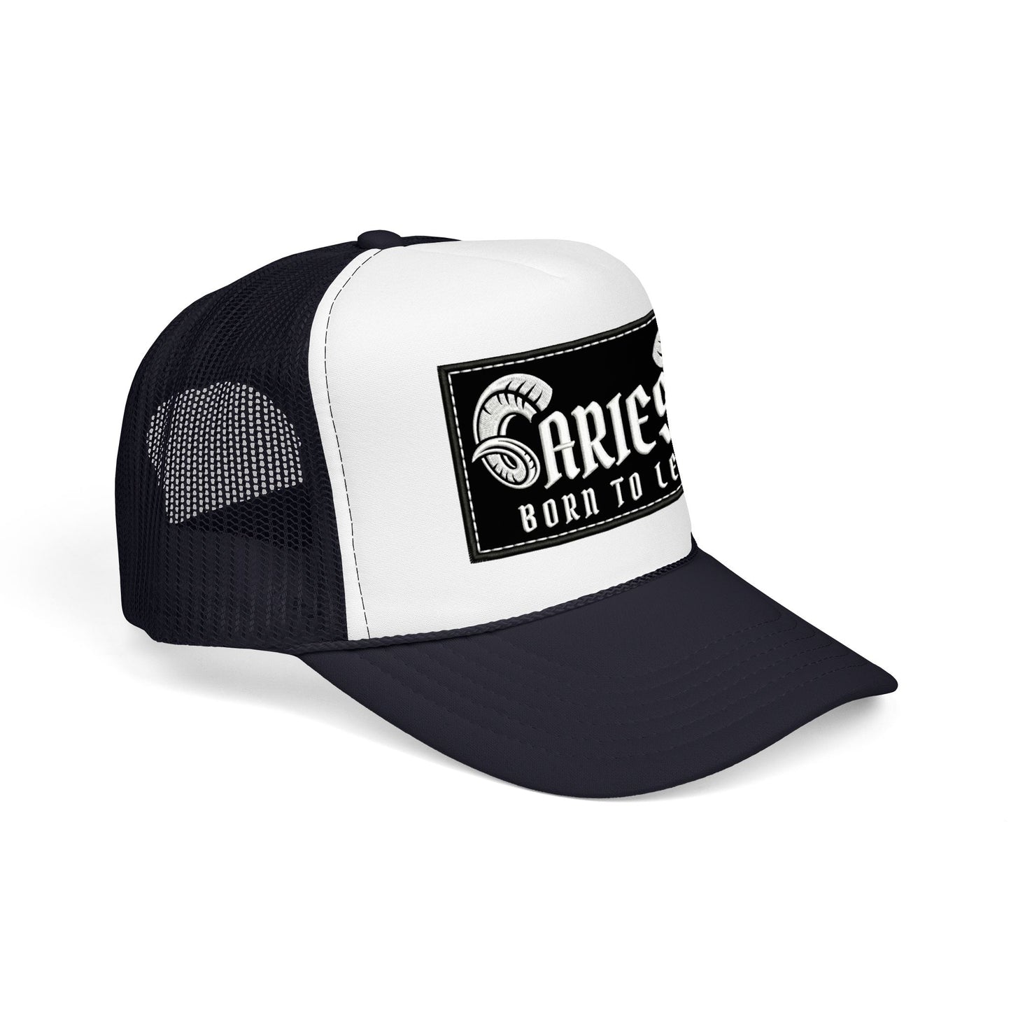 Trucker Hat - Aries 'Born to Lead' Zodiac Cap