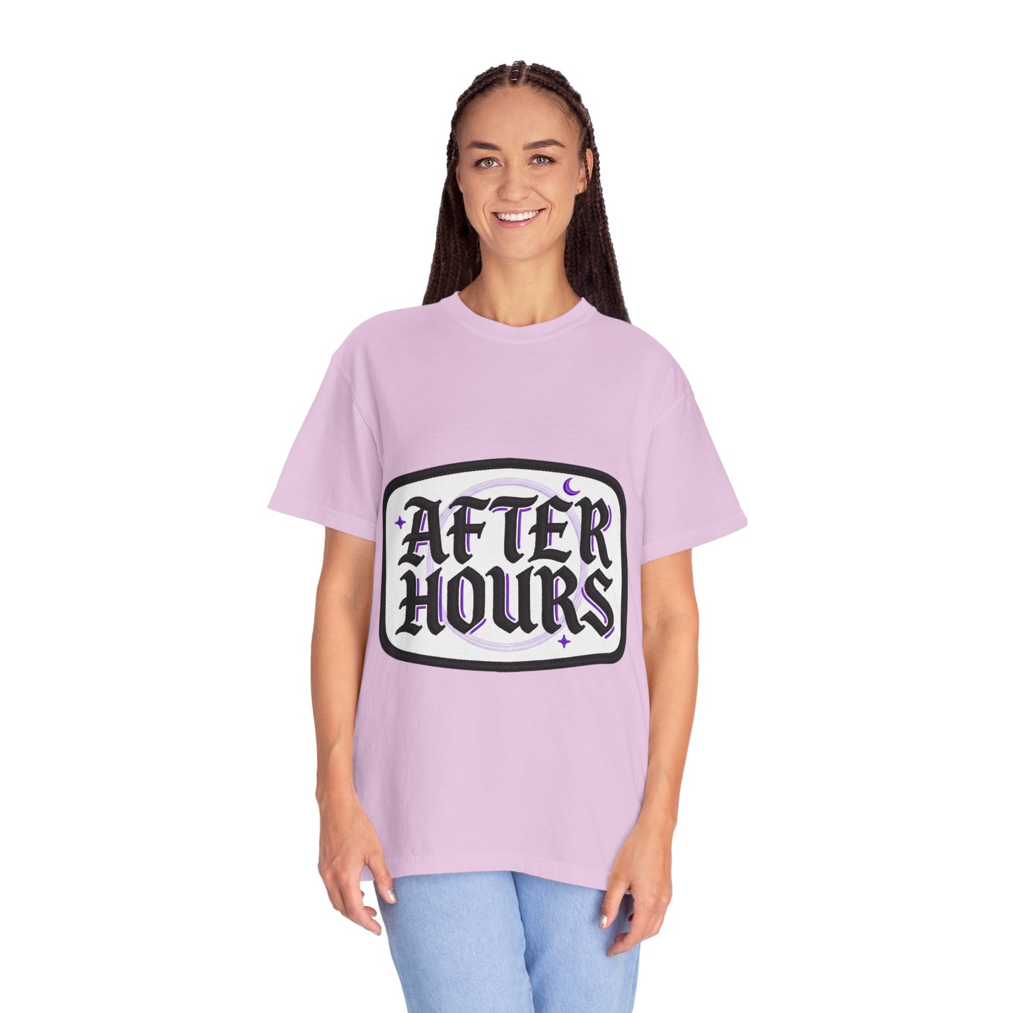 After Hours Graphic T-Shirt — Gothic Moon Lounge Tee