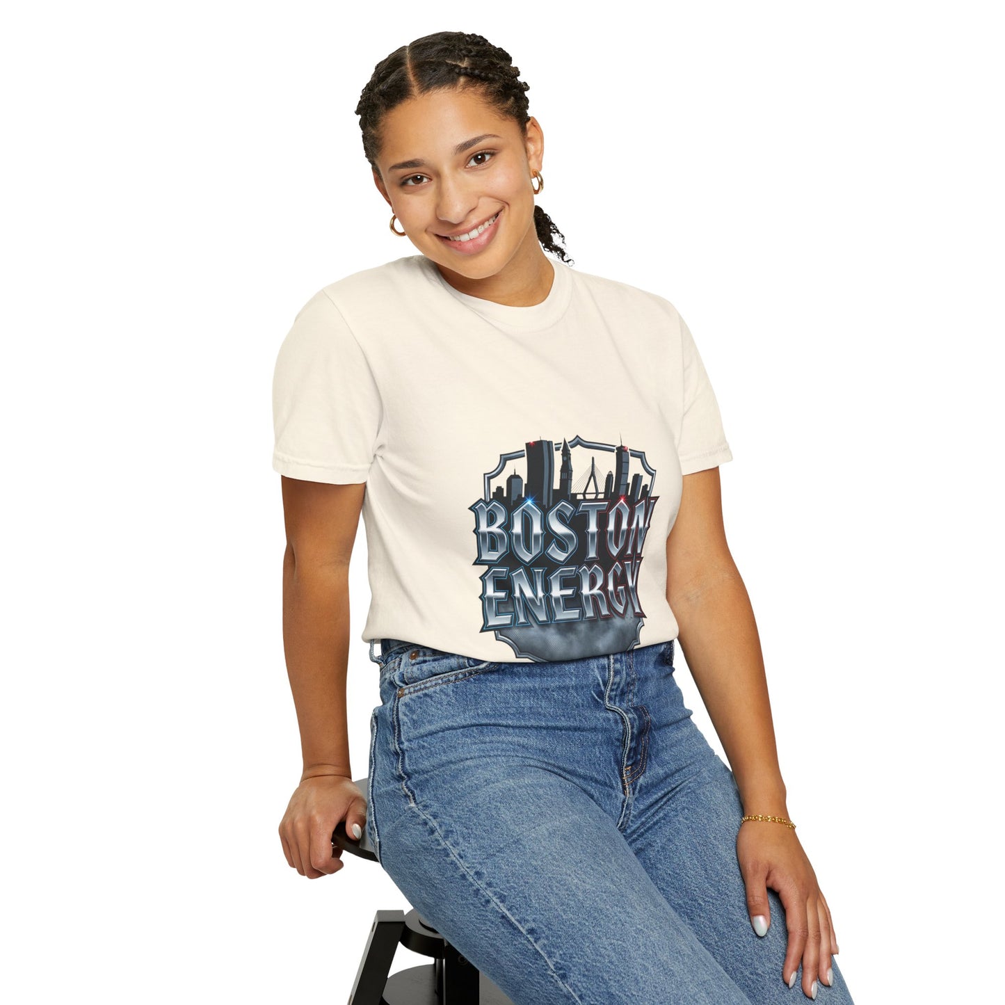 Boston Energy T-Shirt — City Skyline Graphic Tee