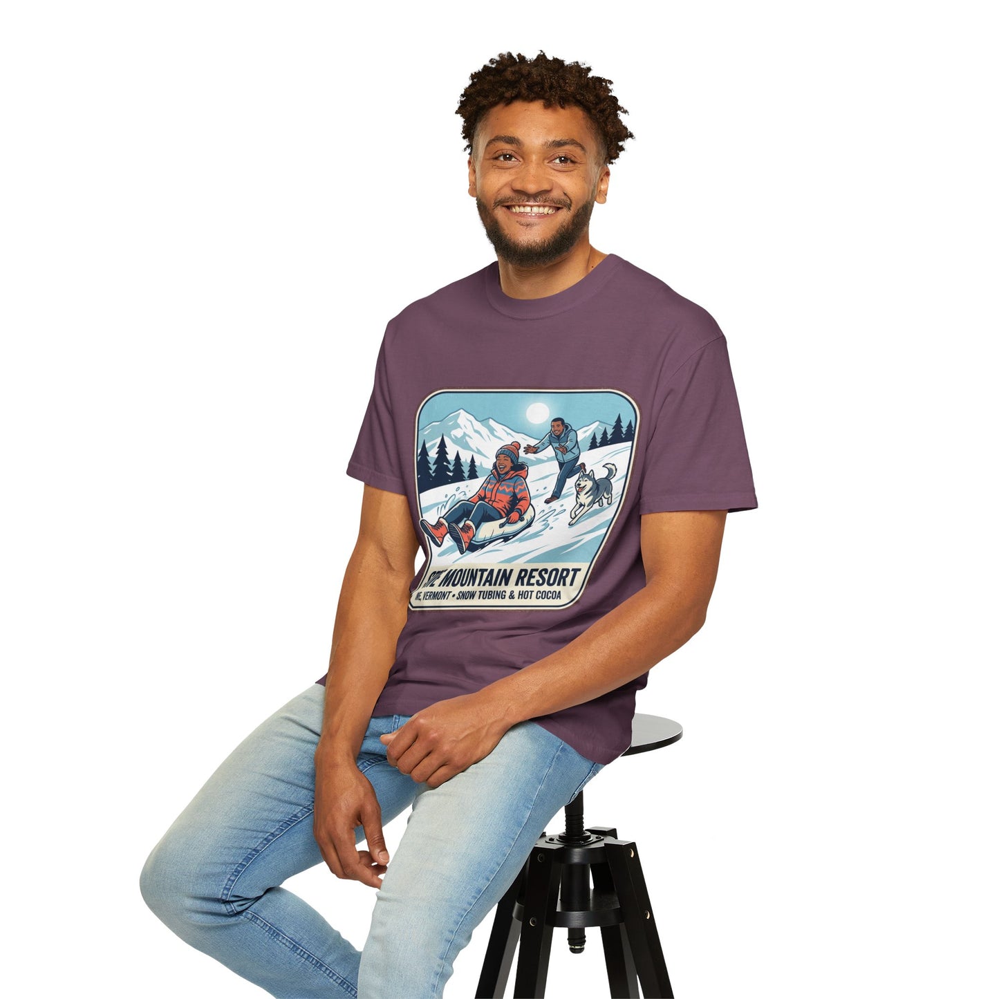 Stowe Mountain Resort Snow Tubing T-Shirt