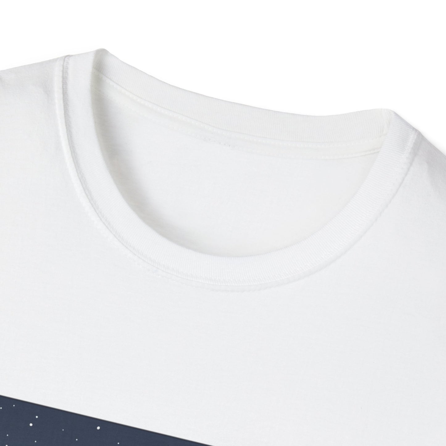 Winter String Lights Stroll T-Shirt — Cozy Holiday Street Scene Graphic Tee