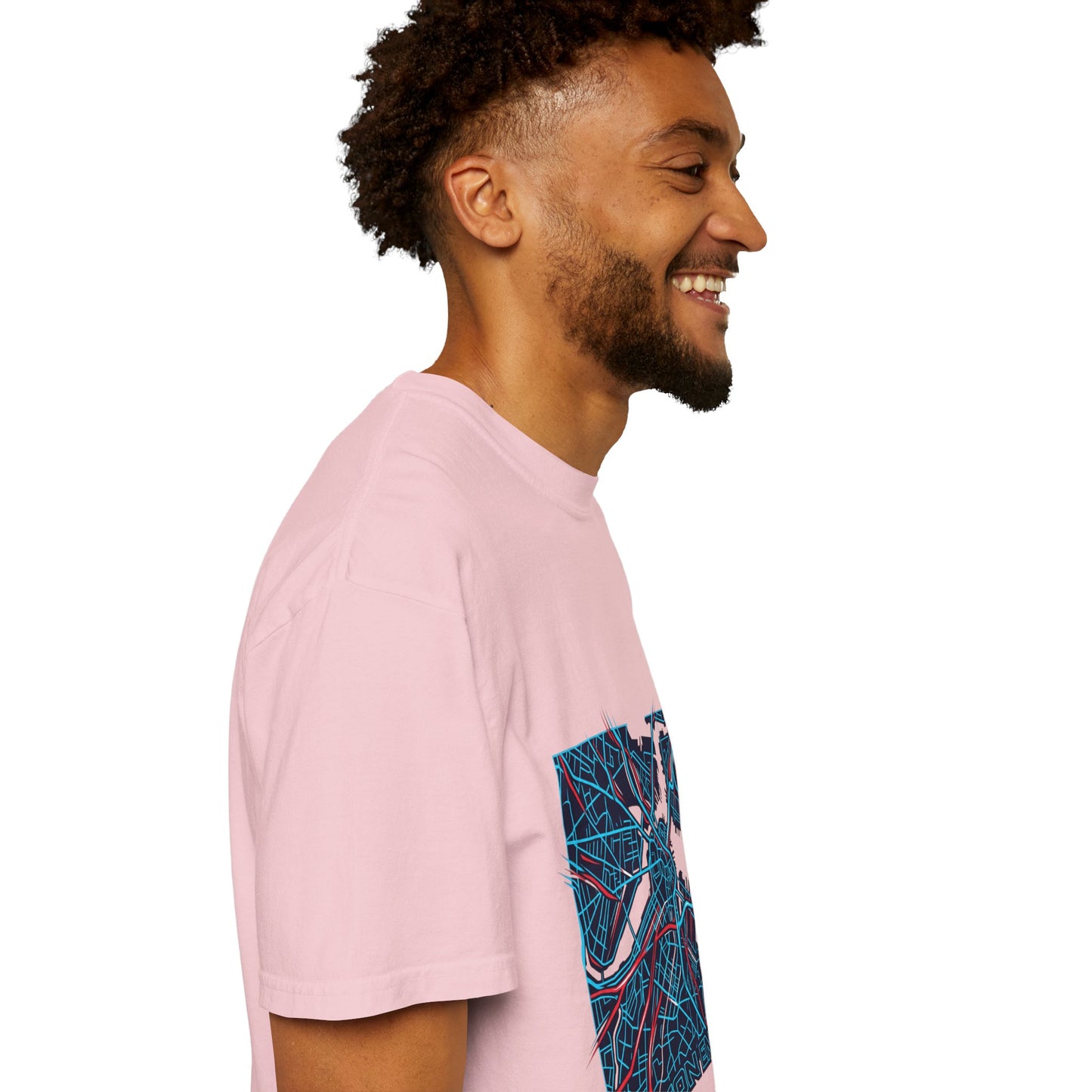 Boston Energy Map T-Shirt — City Map Graphic Tee