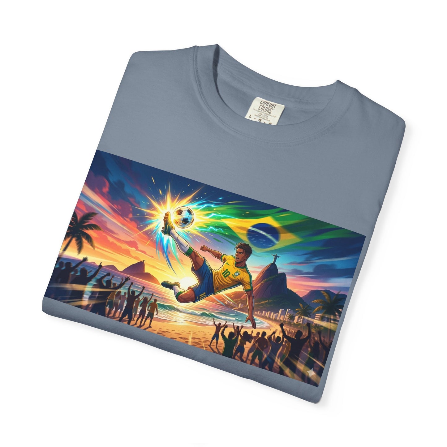 Brazil — Energy + Football Graphic T-Shirt