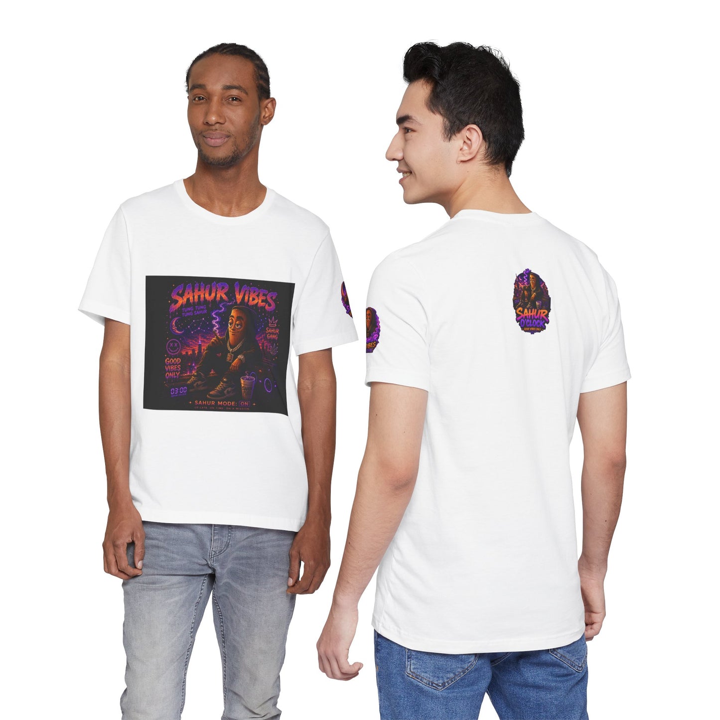 Tung Tung Tung Sahur SOLO Night Smoke DOLO Tee — Urban Chill Cartoon Design