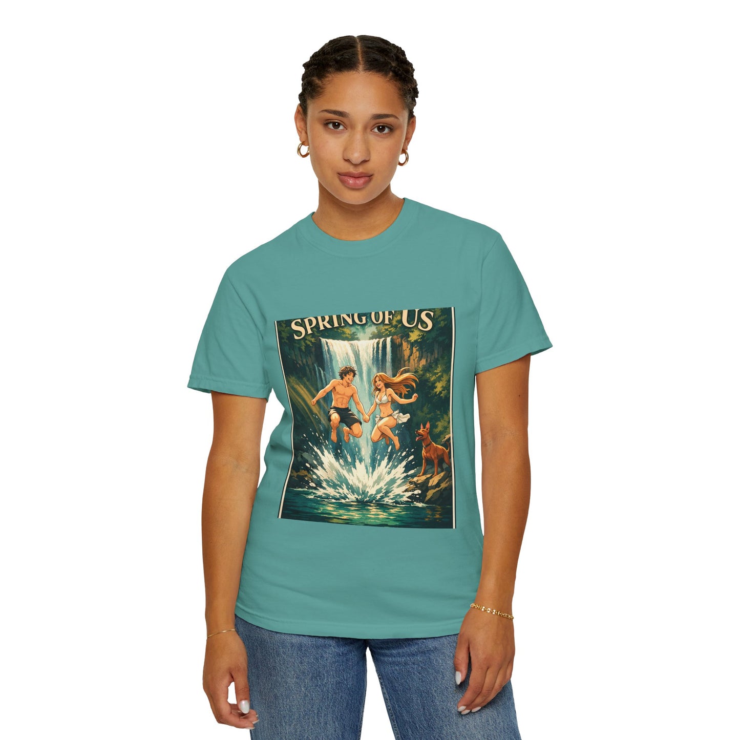 Vintage 'Spring of Us' Waterfall Graphic T-Shirt