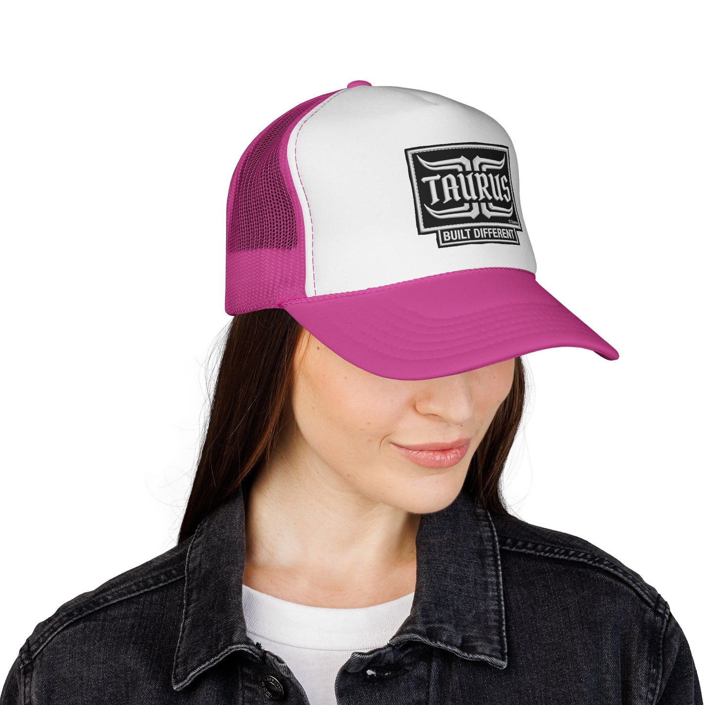 Taurus 'Built Different' Trucker Hat — Zodiac Snapback Cap