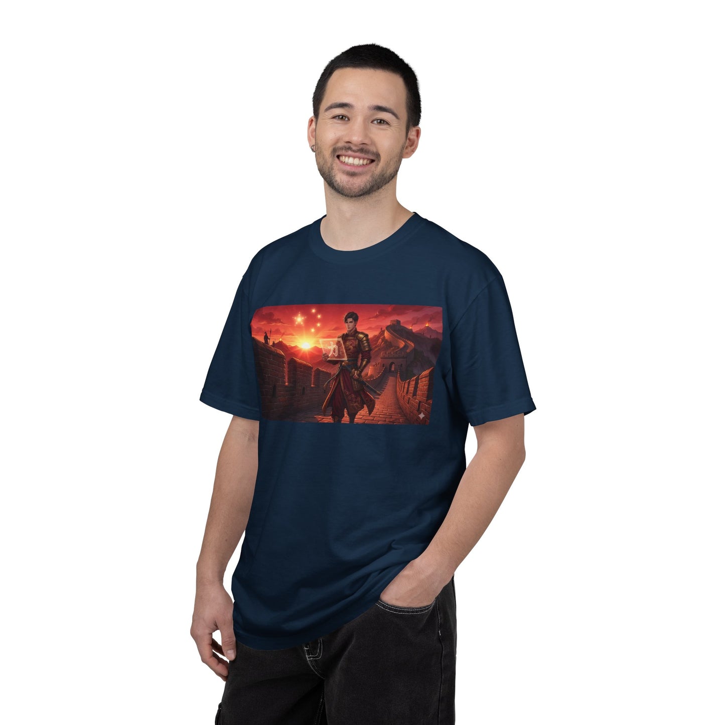 Scout Regiment Sunset T-Shirt — Anime Military Wall Scene