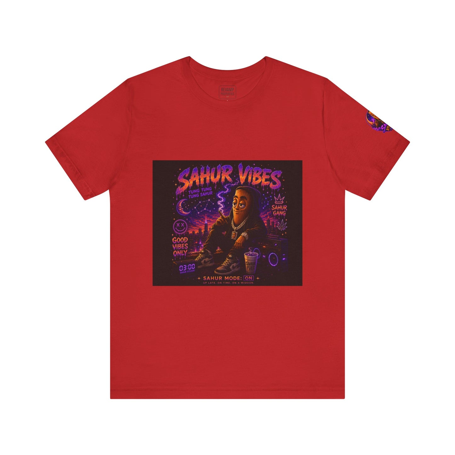 Tung Tung Tung Sahur SOLO Night Smoke DOLO Tee — Urban Chill Cartoon Design