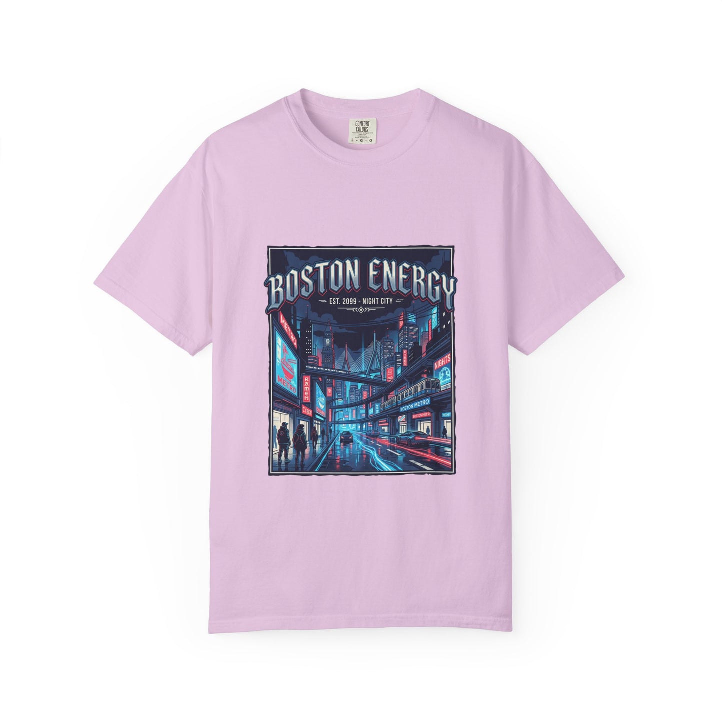 Boston Energy Graphic T-Shirt — Neon City Streetwear