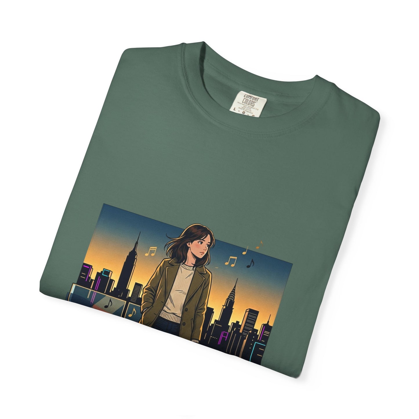 GLOBAL ENERGY: HER CITY, HER STORY— City Sunset Graphic T-Shirt