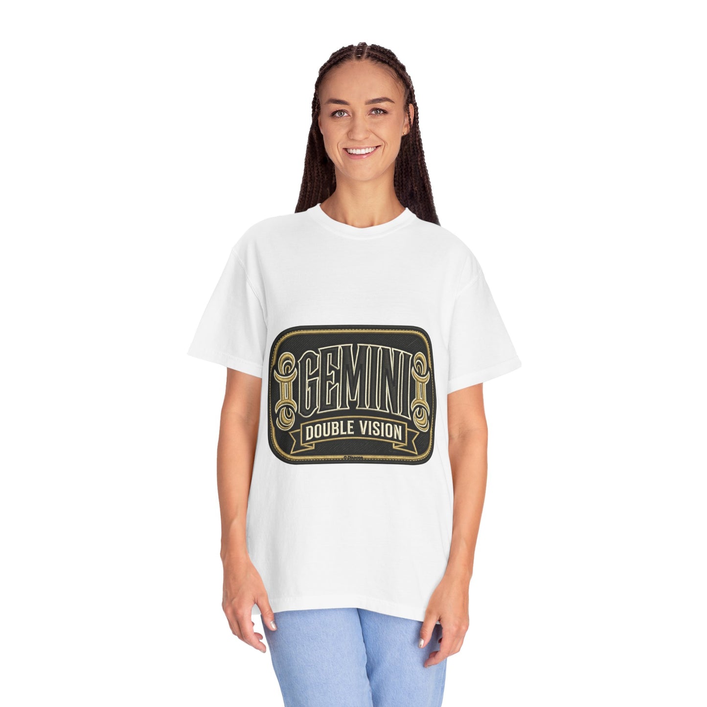 Gemini Double Vision T-Shirt — Zodiac Twin Graphic Tee