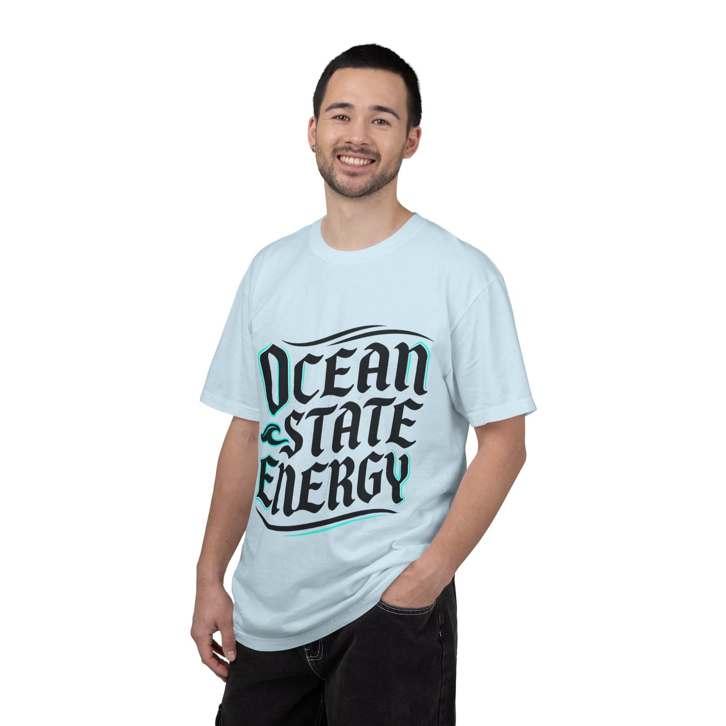 Ocean State Energy T-Shirt — Nautical Script Graphic Tee