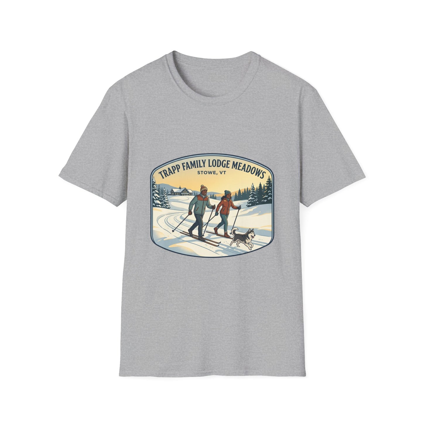 Trapp Family Lodge Meadows Skiing T-Shirt
