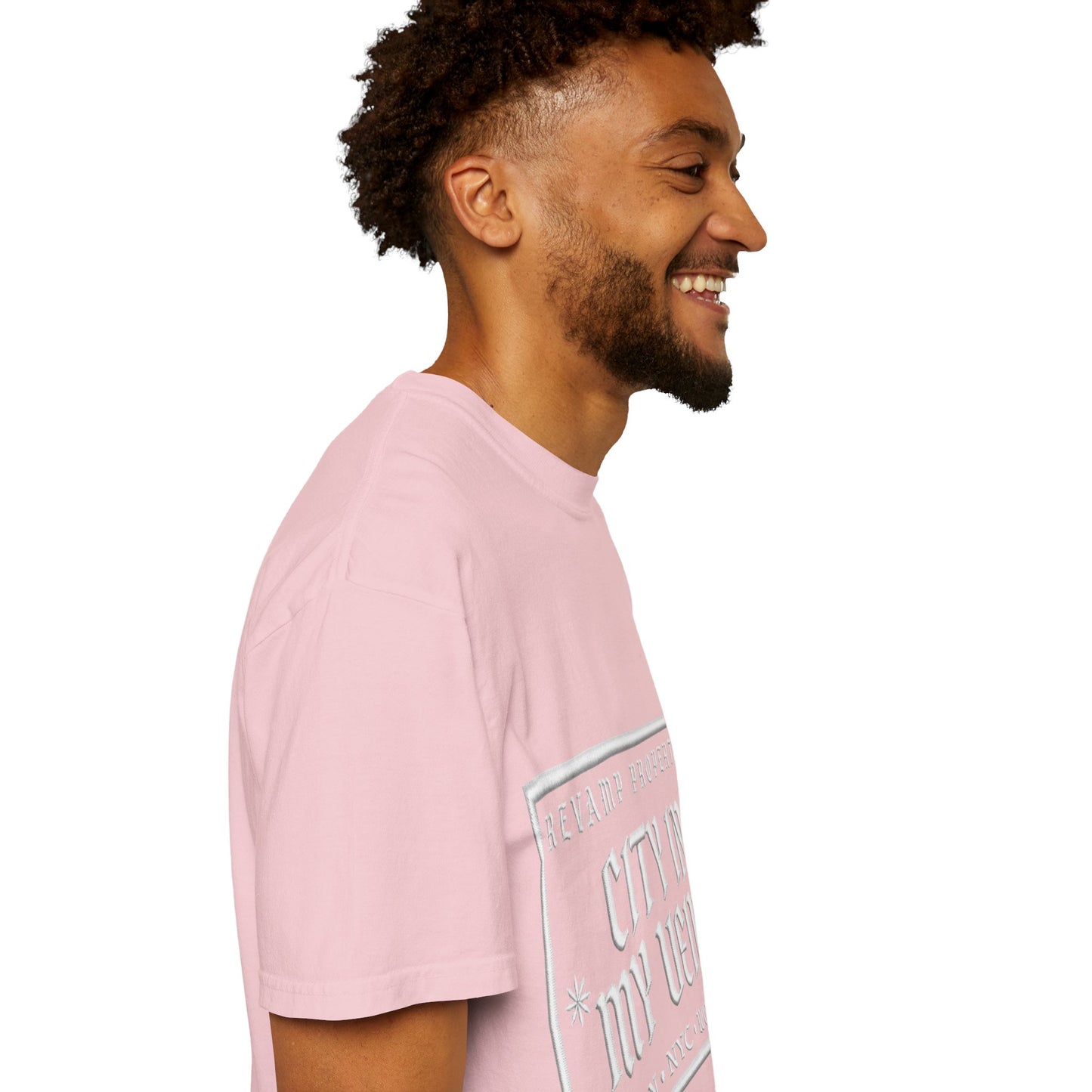 City In My Veins T‑Shirt — Vintage Cityscape Tee (Boston • NYC • Manchester)