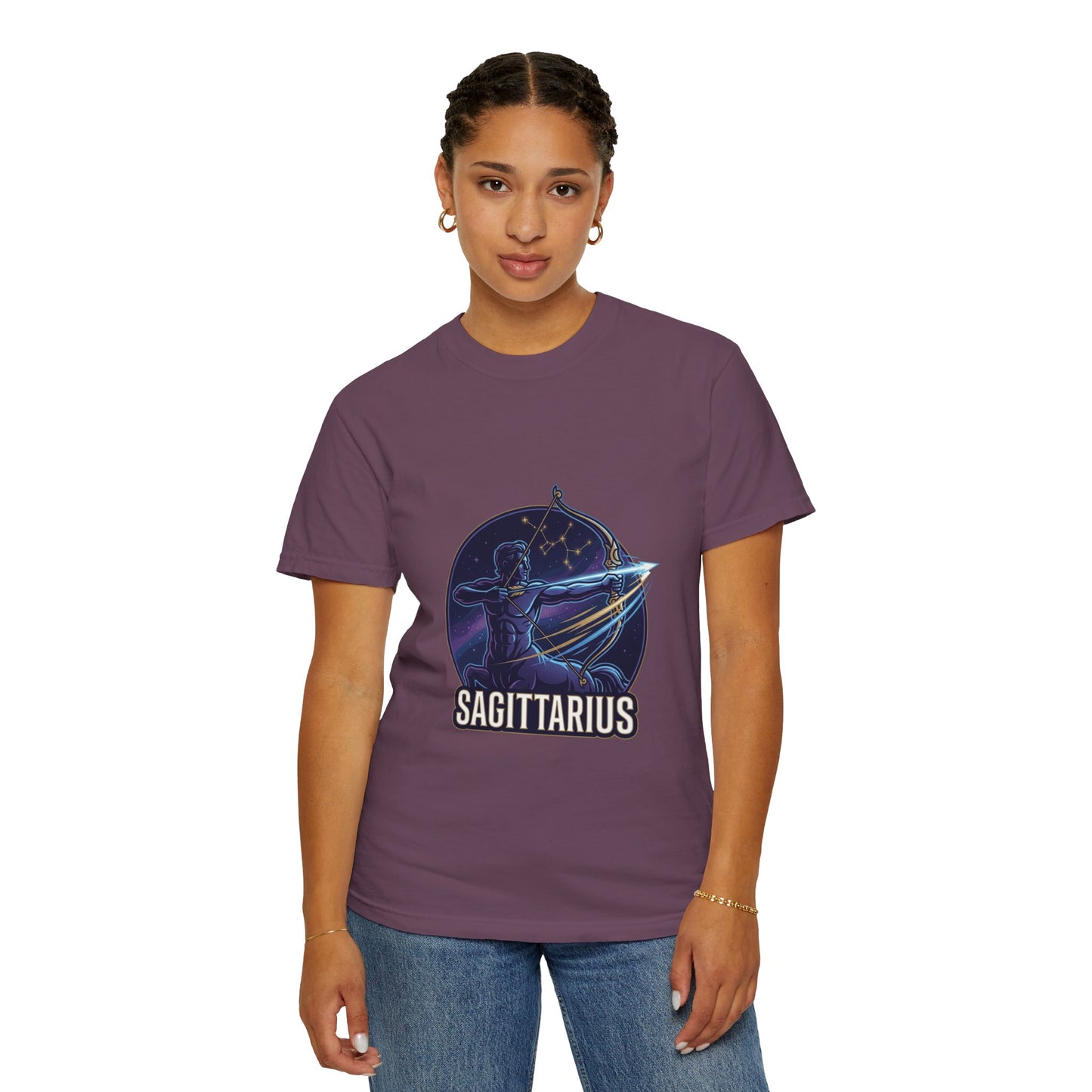 Sagittarius Archer Zodiac T‑Shirt — Astrology Constellation Graphic Tee