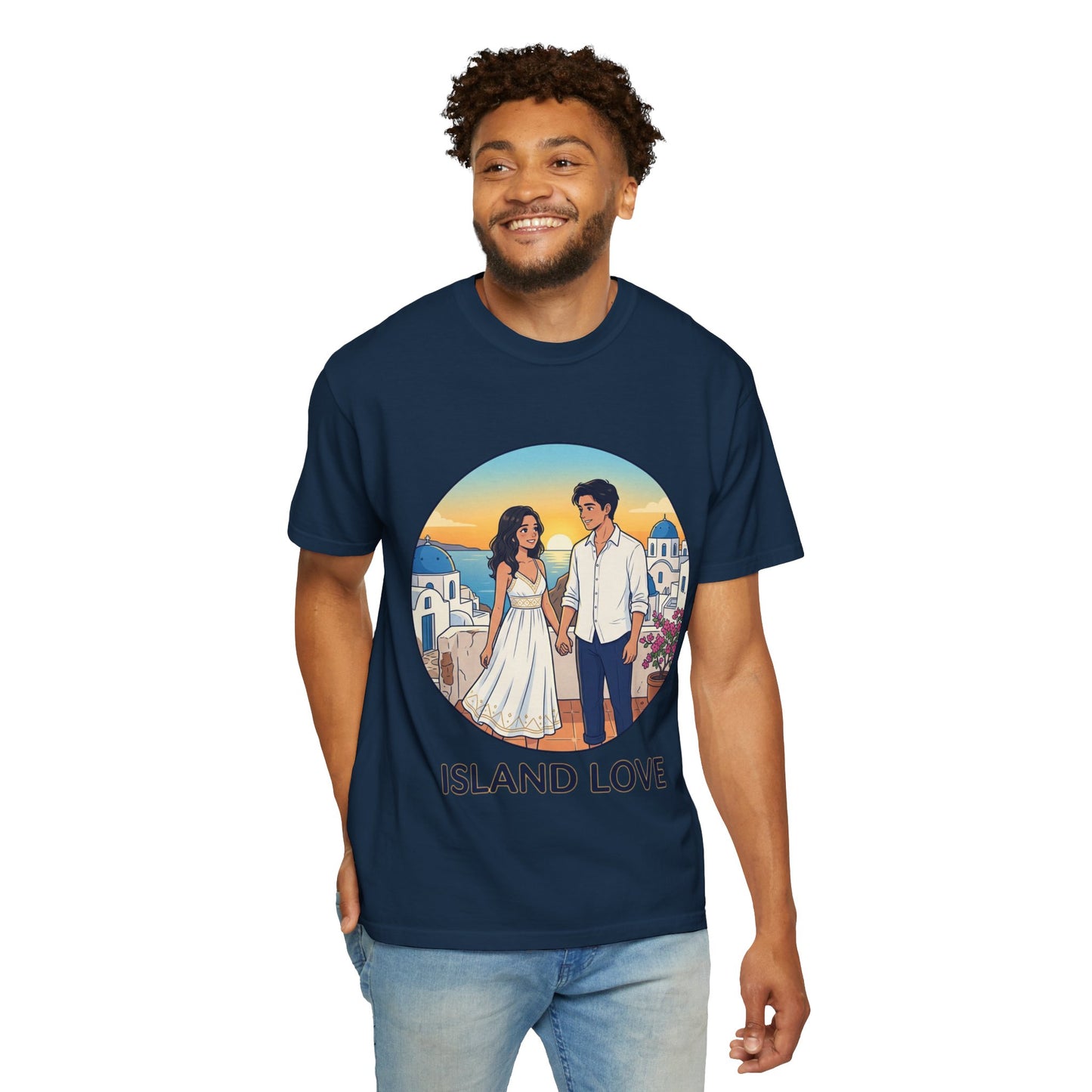 Island Love T-Shirt — Romantic Couples Vacation Tee