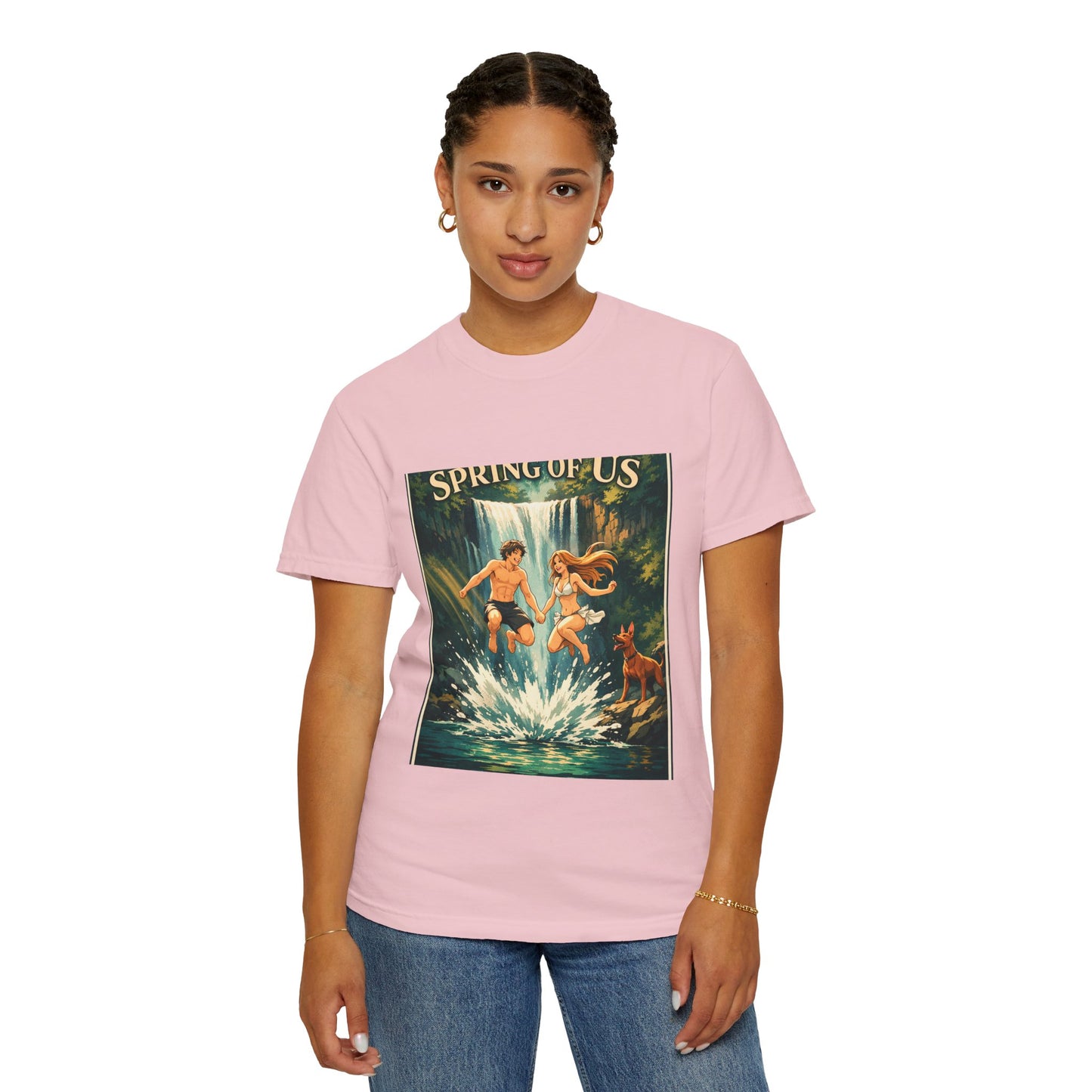 Vintage 'Spring of Us' Waterfall Graphic T-Shirt