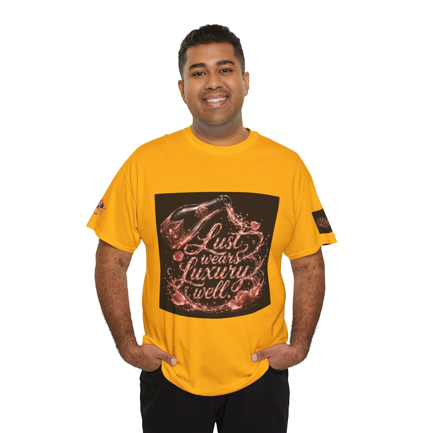 Lust Treats Luxury Well T-Shirt – Vintage Script Graphic Tee