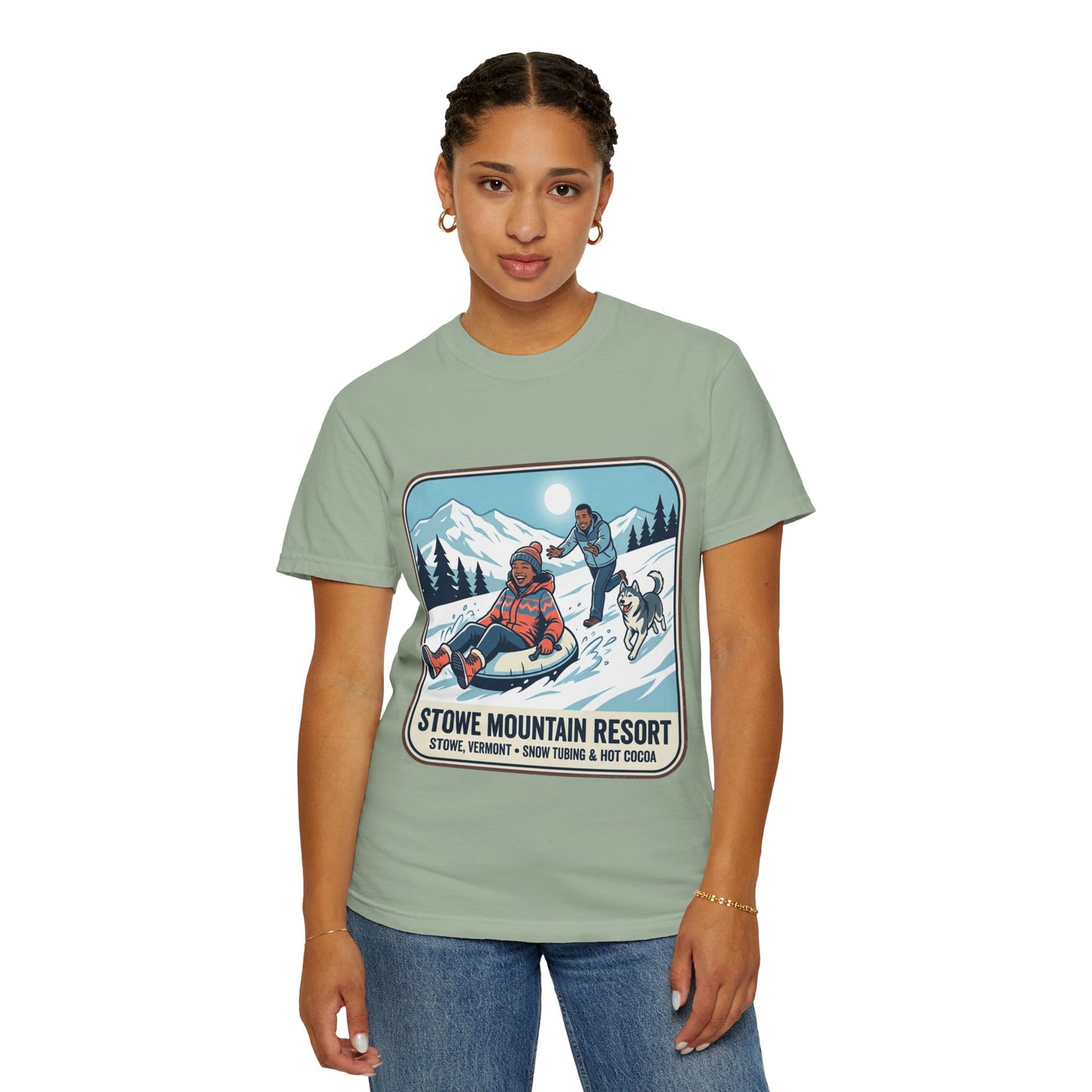 Stowe Mountain Resort Snow Tubing T-Shirt
