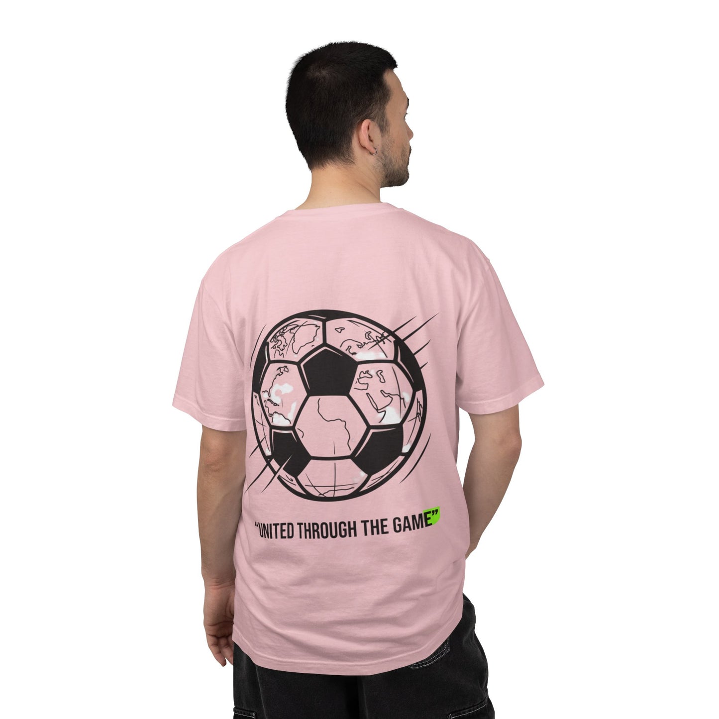 Soccer Unity T-Shirt — "United Through the Game" Graphic Tee