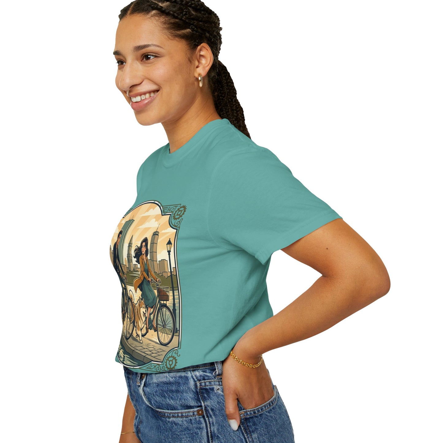 We Ride Together Bicycle Couple T-Shirt