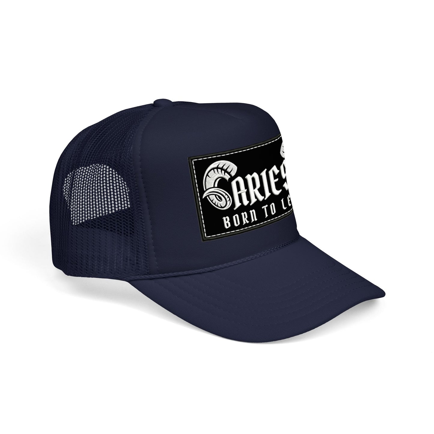 Trucker Hat - Aries 'Born to Lead' Zodiac Cap